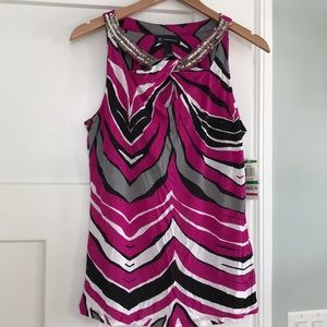 INC multi-colored tank